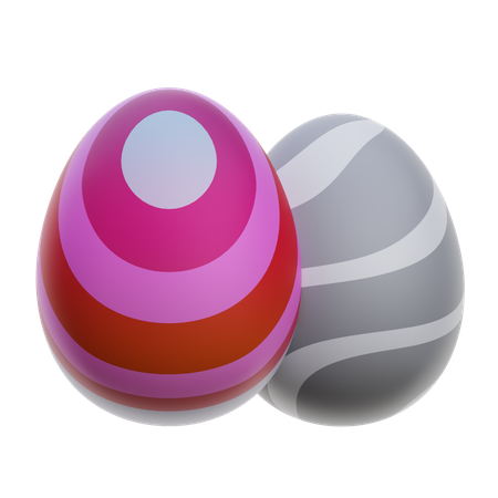 Easter Egg  3D Icon