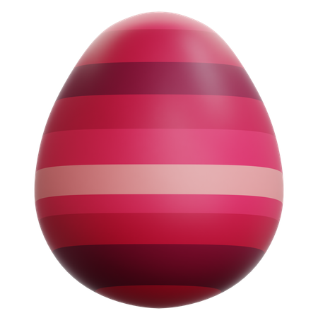 Easter Egg  3D Icon