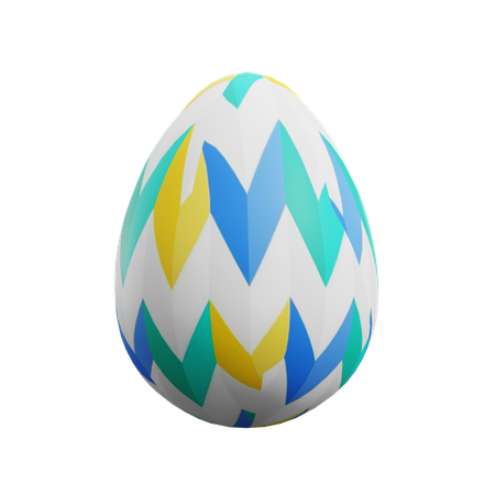 Easter Egg  3D Icon