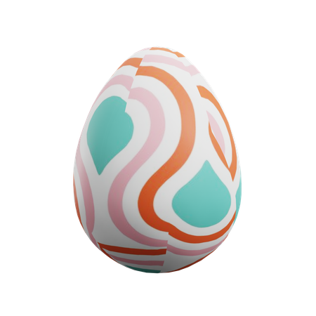 Easter Egg  3D Icon