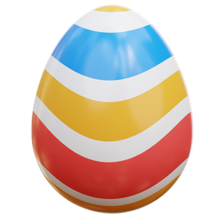 Easter Egg  3D Icon