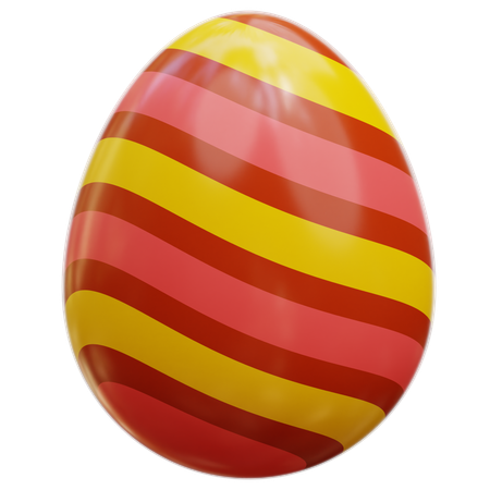 Easter Egg  3D Icon