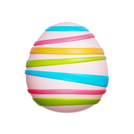 Easter Egg  3D Icon