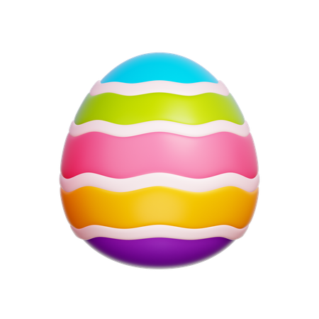 Easter Egg  3D Icon