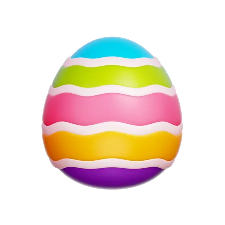 Easter Egg  3D Icon