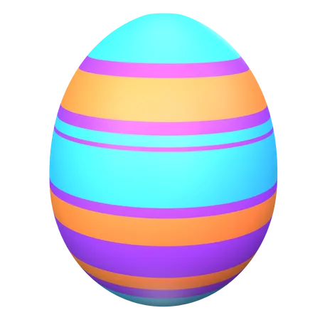 Easter Egg  3D Icon