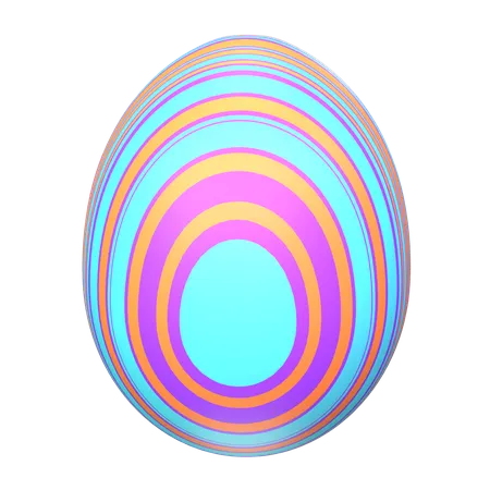 Easter Egg  3D Icon