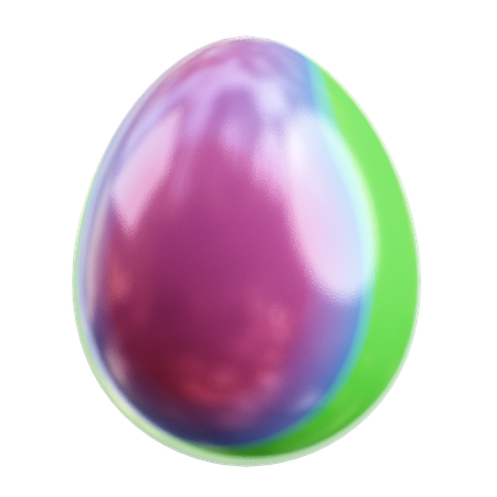 Easter egg  3D Icon