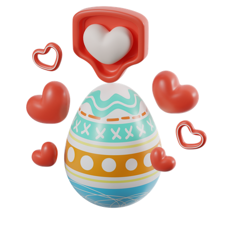 Easter Egg  3D Icon