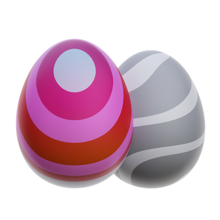 Easter Egg  3D Icon