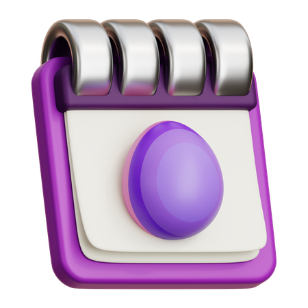 イースターエッグカレンダー  3D Icon