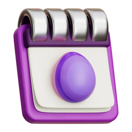 イースターエッグカレンダー  3D Icon