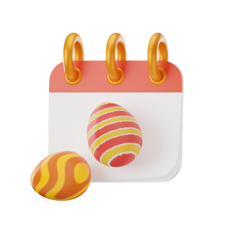 Easter Egg Day  3D Icon