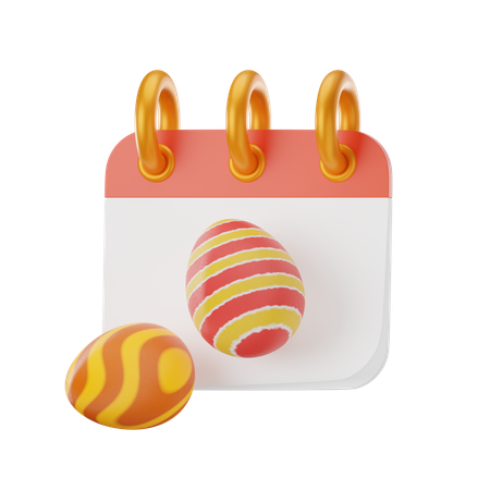 Easter Egg Day  3D Icon