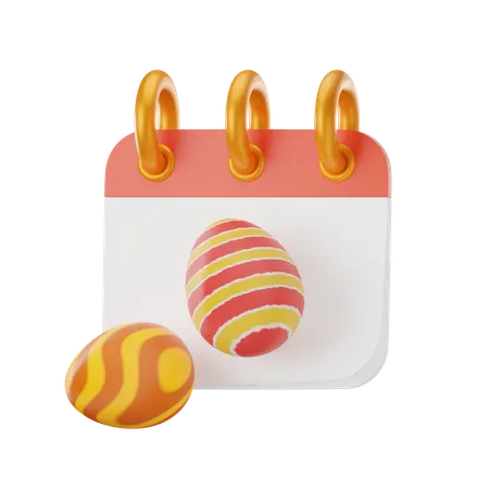 Easter Egg Day  3D Icon
