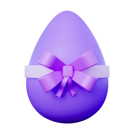 Easter Egg Decoration  3D Icon