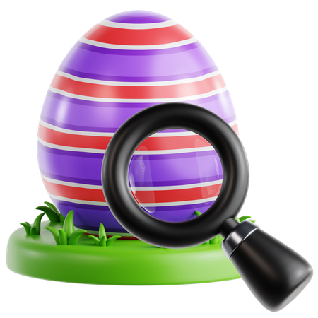 Easter Egg Hunt  3D Icon