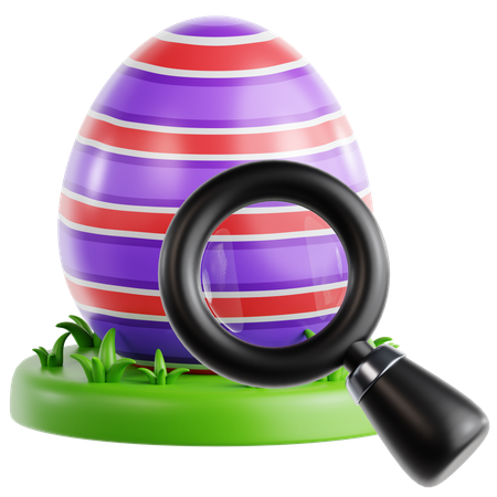 Easter Egg Hunt  3D Icon