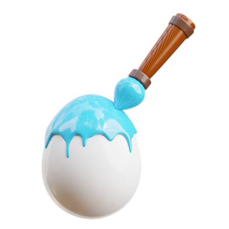 Easter egg painting  3D Icon