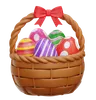 Easter Eggs Basket