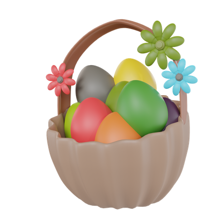 Easter Eggs  3D Icon
