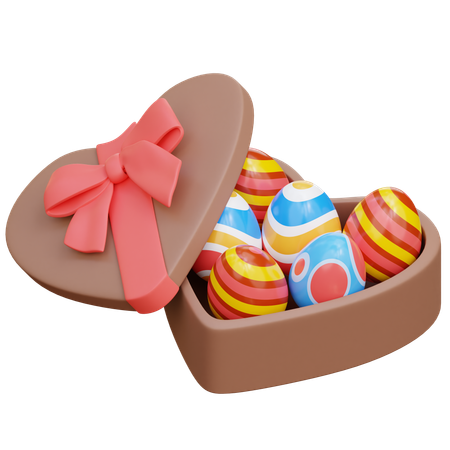 Easter Eggs Gift  3D Icon