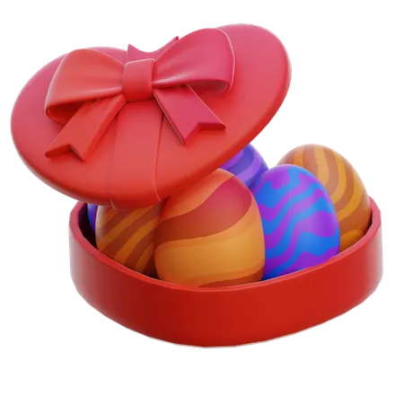 Easter Eggs Gift  3D Icon