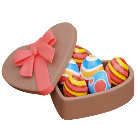 Easter Eggs Gift  3D Icon