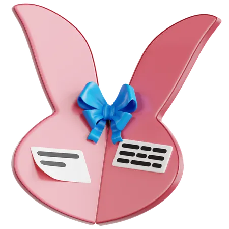 Easter Greeting Card  3D Icon