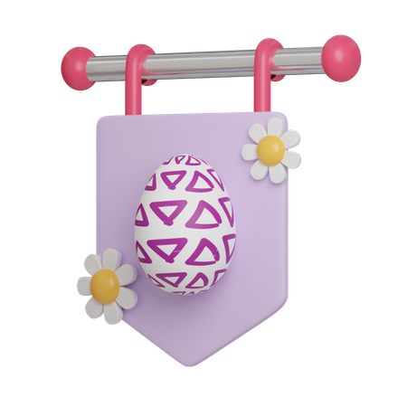 Easter Hanging  3D Icon