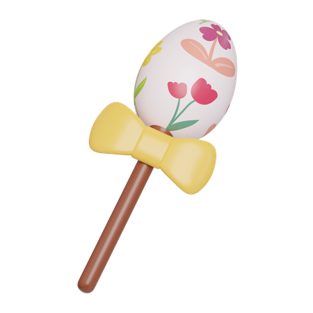 Easter Lollipop  3D Icon