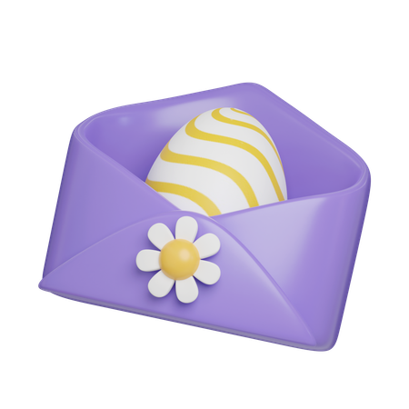 Easter Mail  3D Icon