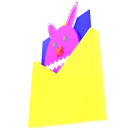 Easter message  3D Icon