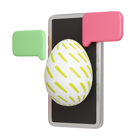 Easter Messages  3D Icon
