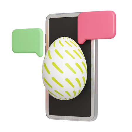 Easter Messages  3D Icon