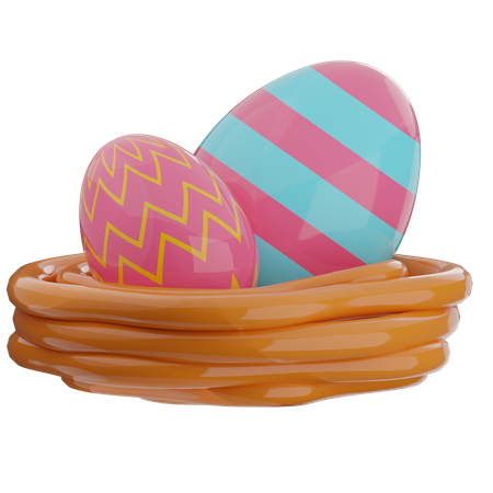 Easter Nets  3D Icon