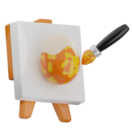 부활절 그림  3D Icon