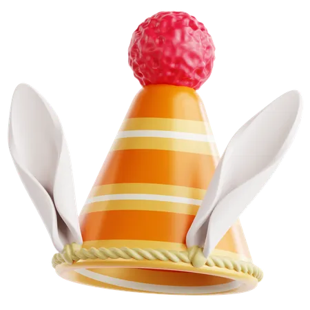 Easter Party Hat  3D Icon
