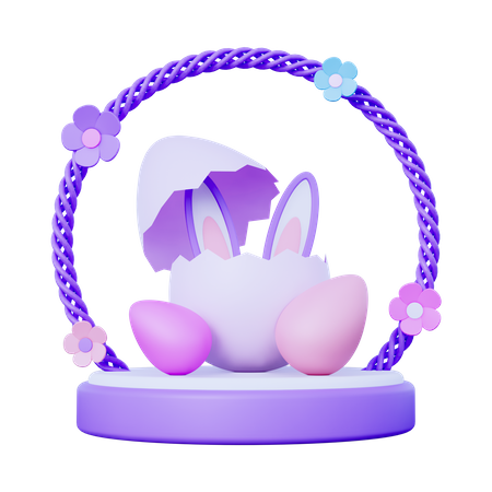 Easter Podium  3D Icon