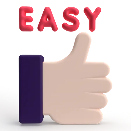 Easy  3D Icon