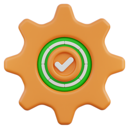 Easy Maintenance  3D Icon