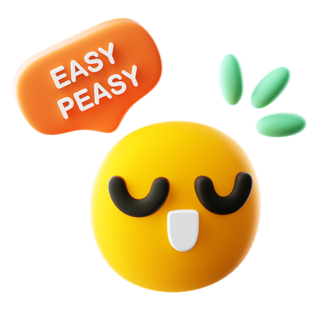 Easy Peasy  3D Icon