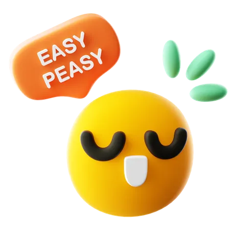 Easy Peasy  3D Icon