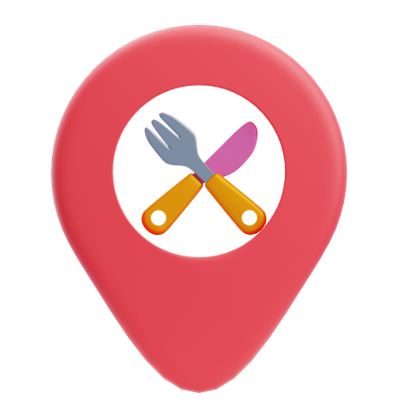 Eat Out  3D Icon
