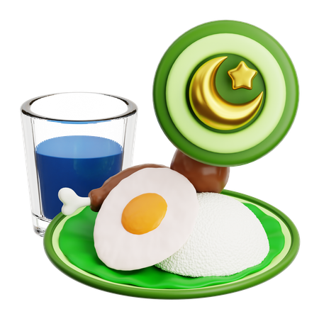 Eat Sahur  3D Icon
