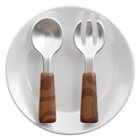 Eat Time  3D Icon