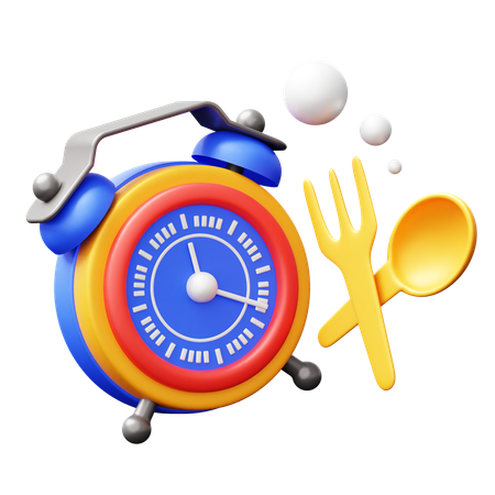 Eating Time  3D Icon