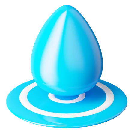 Eau  3D Icon