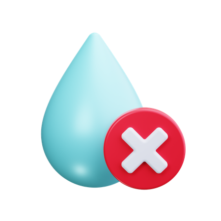 Eau  3D Icon