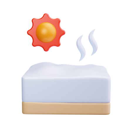 Eau chaude  3D Icon